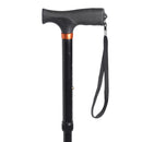 Soft Handle Folding Cane, Black