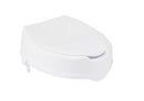 Raised Toilet Seat with Lock and Lid, Standard Seat, 4"