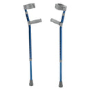 Pediatric Forearm Crutches, Medium, Knight Blue, Pair