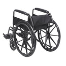 Silver Sport 1 Wheelchair with Full Arms and Swing away Removable Footrest