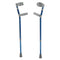 Pediatric Forearm Crutches, Large, Knight Blue, Pair