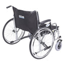 Sentra EC Heavy Duty Extra Wide Wheelchair, Detachable Desk Arms, 30" Seat