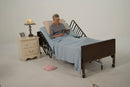 Delta Ultra Light Full Electric Hospital Bed, Frame Only