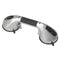 Suction Cup Grab Bar, 12", Chrome and Black