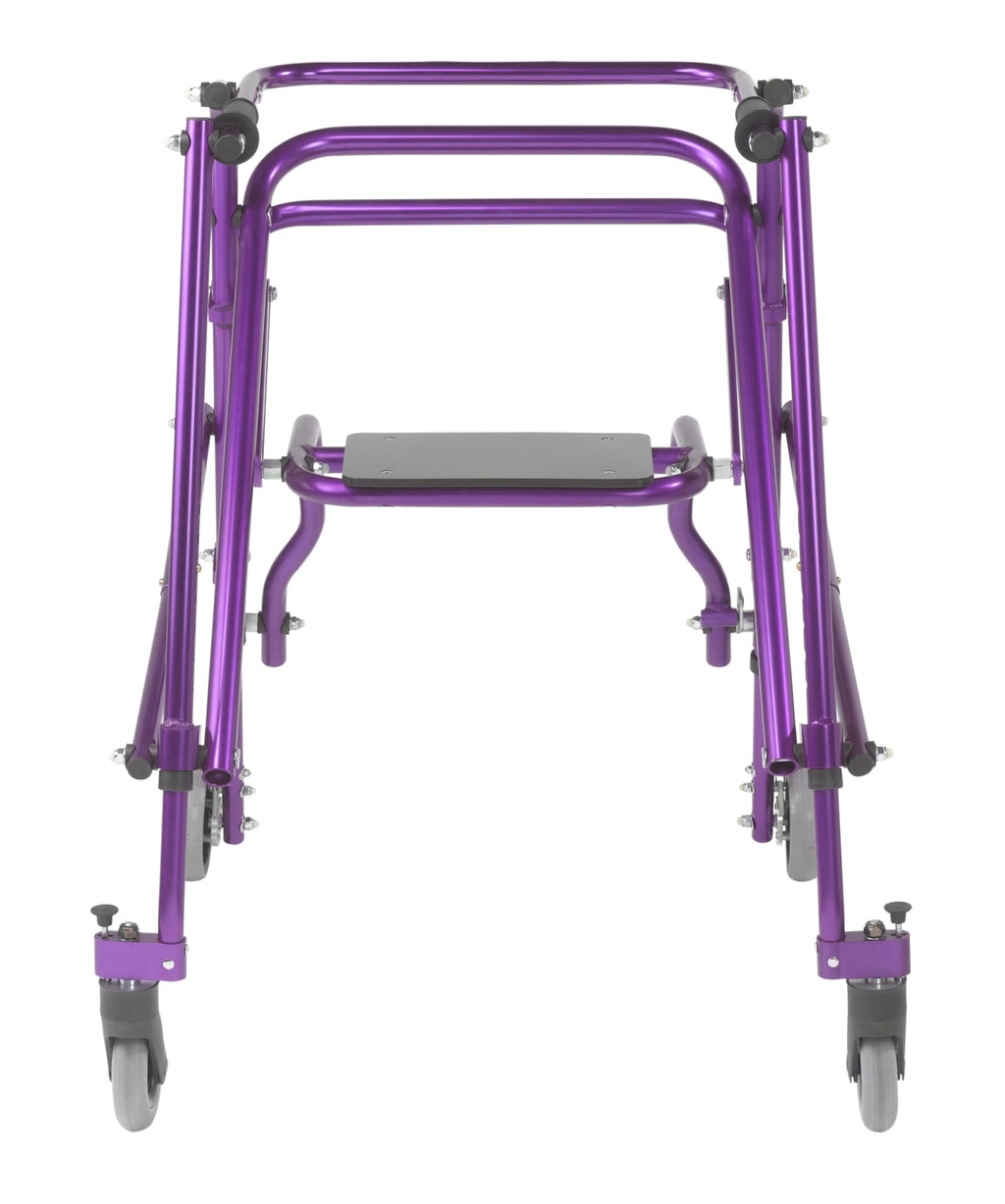 Nimbo 2G Lightweight Posterior Walker with Seat, Large, Wizard