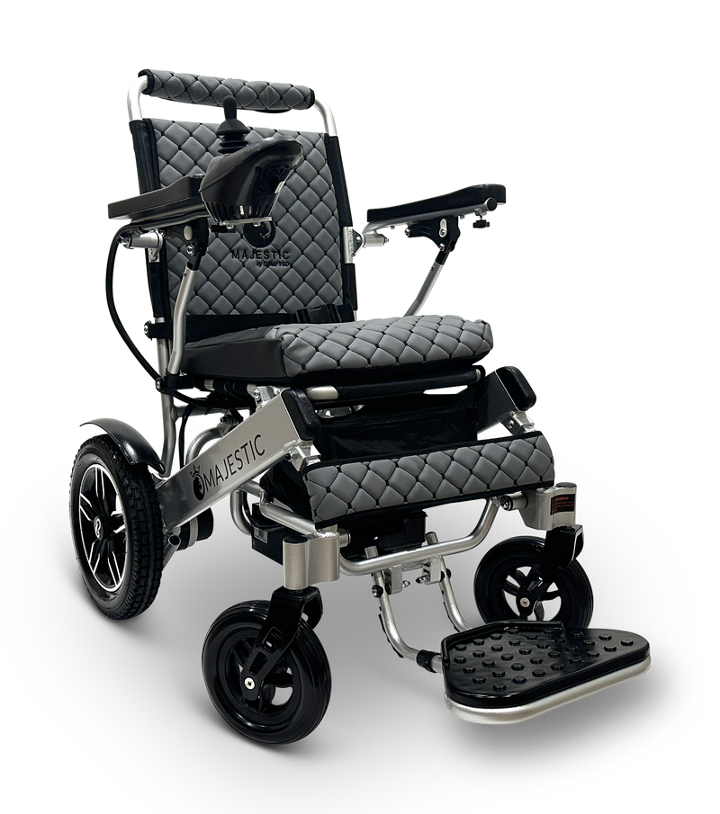 MAJESTIC IQ-8000 PLUS MAX Remote Controlled  Lightweight Electric Wheelchair - Silver