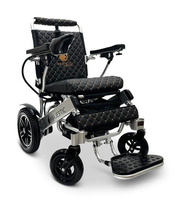 MAJESTIC IQ-8000 Remote Controlled  Lightweight Electric Wheelchair - Silver
