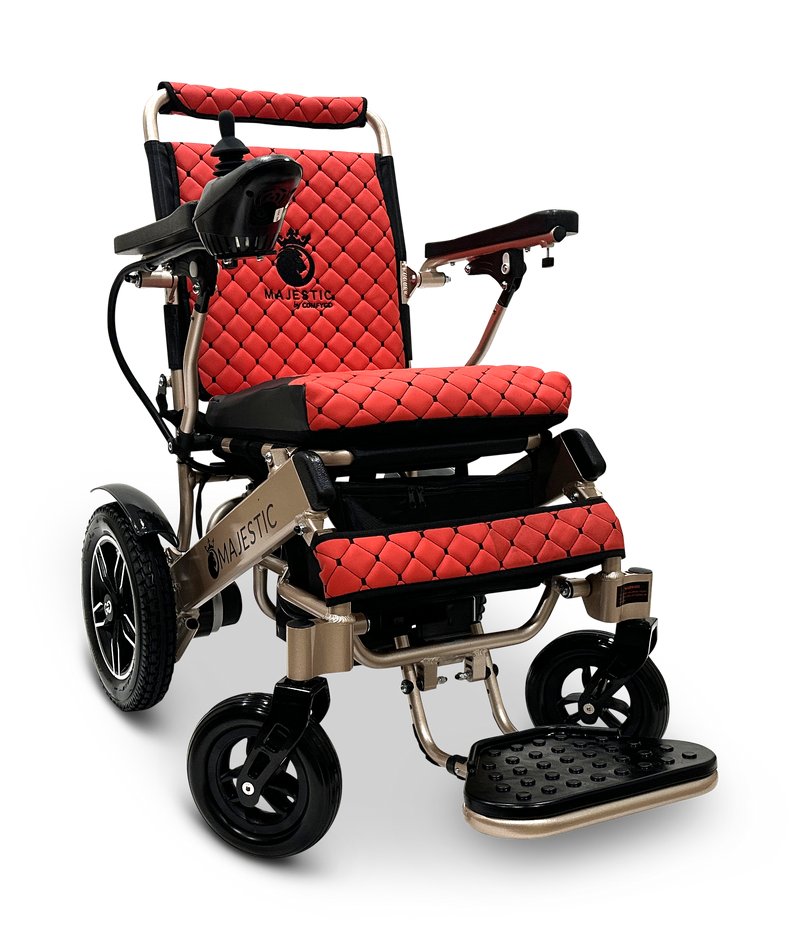 MAJESTIC IQ-8000 PLUS MAX Remote Controlled  Lightweight Electric Wheelchair - Bronze