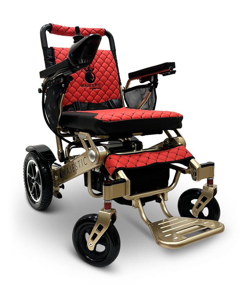 MAJESTIC IQ-7000 Auto Folding Remote Controlled Electric Wheelchair - Bronze