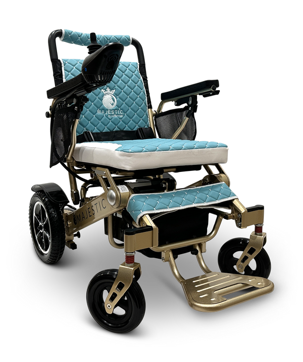 MAJESTIC IQ-7000 mx Auto Folding Remote Controlled Electric Wheelchair - Bronze