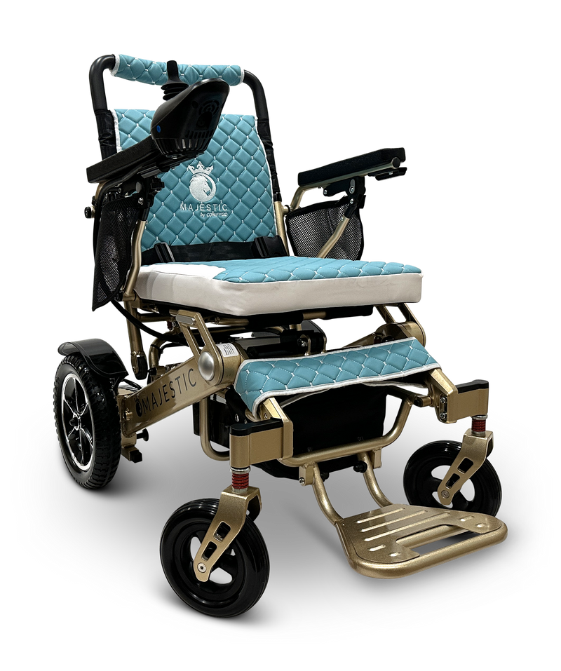MAJESTIC IQ-7000 Auto Folding Remote Controlled Electric Wheelchair - Bronze