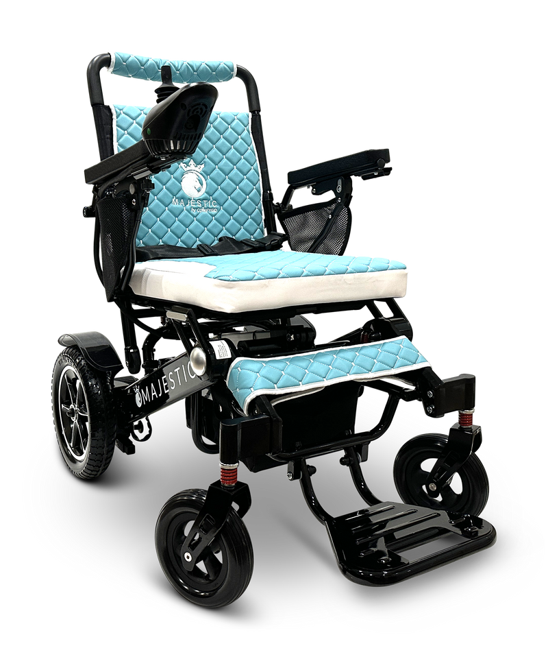 MAJESTIC IQ-7000 Auto Folding Remote Controlled Electric Wheelchair - Black