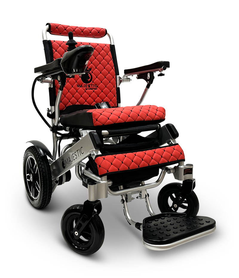 MAJESTIC IQ-8000 PLUS MAX Remote Controlled  Lightweight Electric Wheelchair - Silver