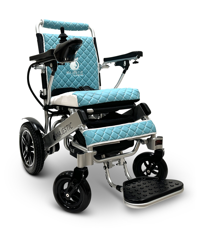 MAJESTIC IQ-8000 PLUS MAX Remote Controlled  Lightweight Electric Wheelchair - Silver