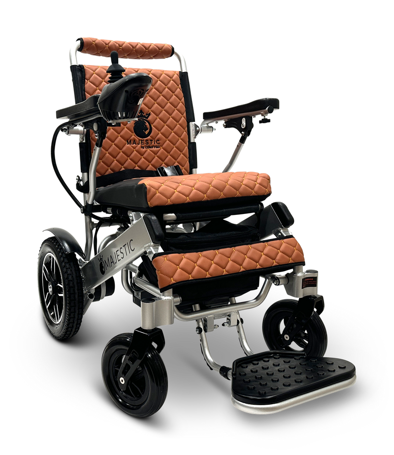 MAJESTIC IQ-8000 PLUS MAX Remote Controlled  Lightweight Electric Wheelchair - Silver