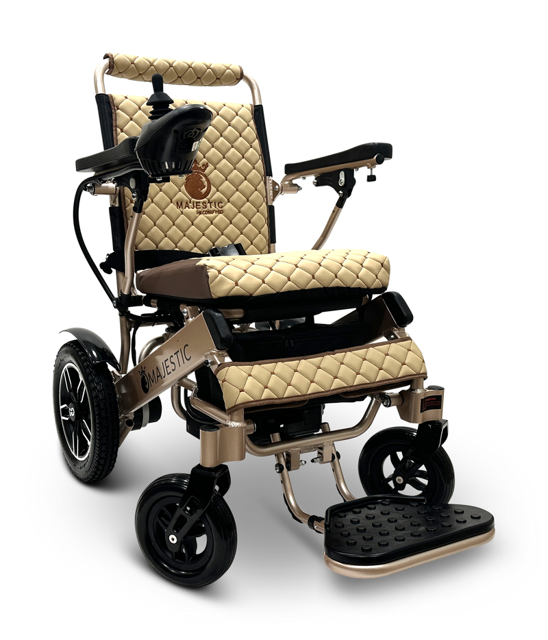 MAJESTIC IQ-8000 PLUS MAX Remote Controlled  Lightweight Electric Wheelchair - Bronze