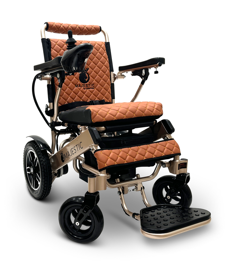 MAJESTIC IQ-8000 PLUS MAX Remote Controlled  Lightweight Electric Wheelchair - Bronze