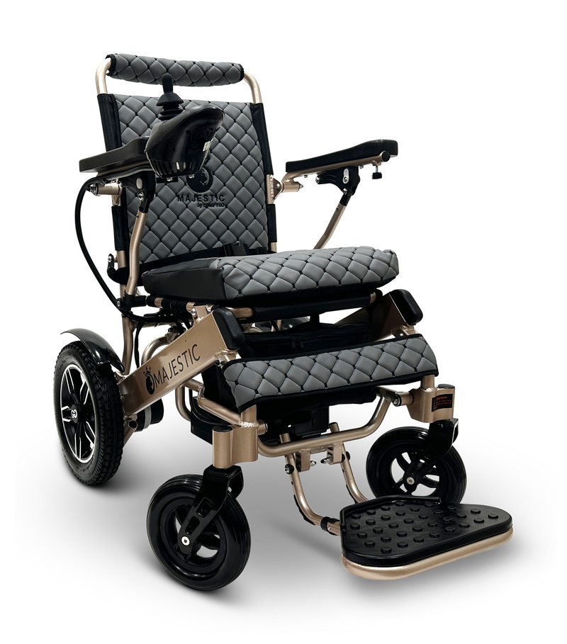 MAJESTIC IQ-8000 PLUS MAX Remote Controlled  Lightweight Electric Wheelchair - Bronze