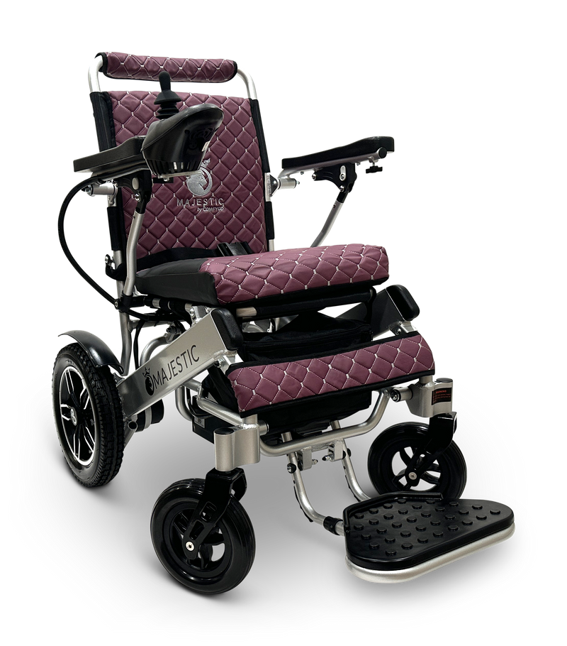 MAJESTIC IQ-8000 PLUS MAX Remote Controlled  Lightweight Electric Wheelchair - Silver
