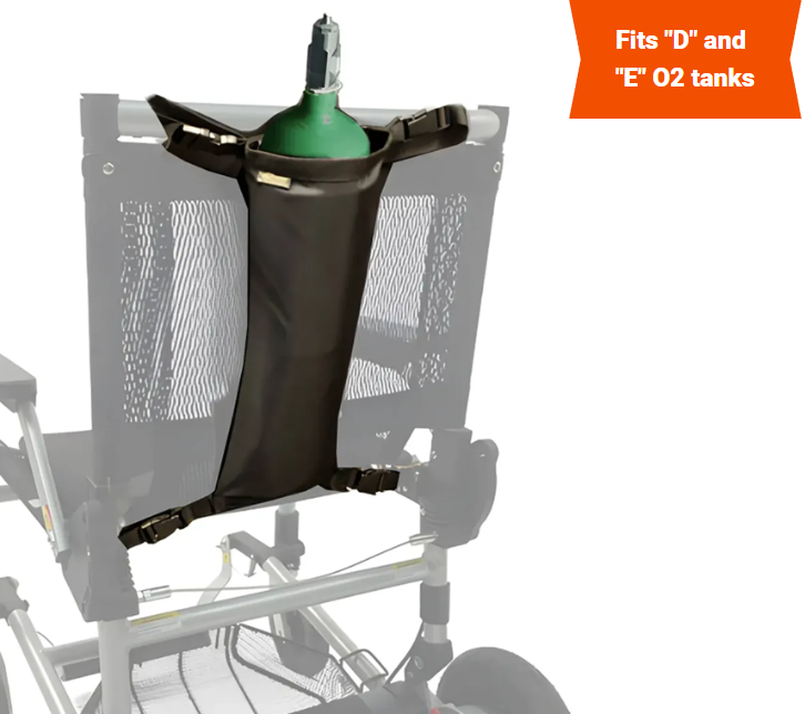 O2 Tank Clip O2 Oxygen Tank Holder | Everything Medical Online