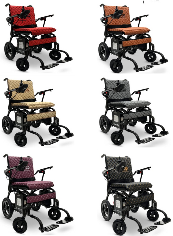 Phoenix Carbon Fiber Electric Wheelchair: Lightweight, Long-Range, Airline Approved