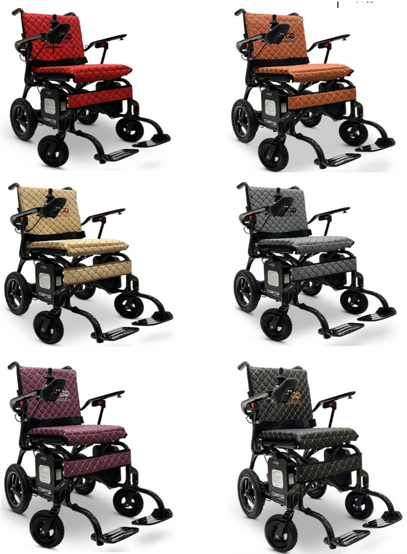 Phoenix Carbon Fiber Electric Wheelchair: Lightweight, Long-Range, Airline Approved