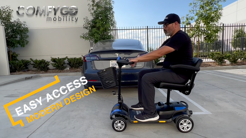 Z-4 Ultra-Light Electric Mobility Scooter with Quick-Detach Frame