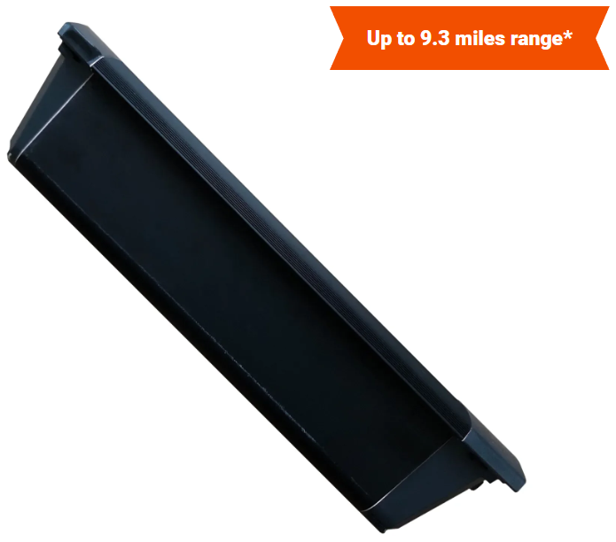 Zoomer® 10.5Ah Extended Battery For Maximum Range up to 9.3 miles