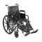 Silver Sport 2 Wheelchair, Detachable Desk Arms, Elevating Leg Rests, 16" Seat