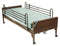 Delta Ultra Light Semi Electric Hospital Bed with Full Rails and Therapeutic Support Mattress