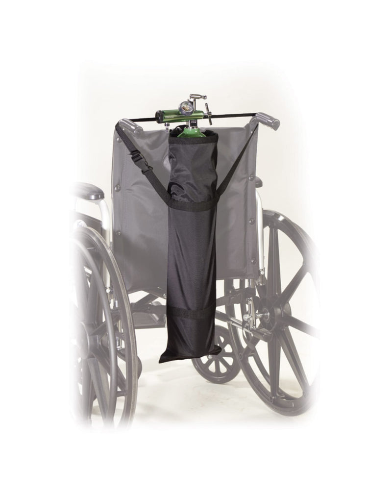 Wheelchair Carry Pouch for Oxygen Cylinders