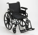 Viper Plus GT Wheelchair with Flip Back Removable Adjustable Full Arms, Swing away Footrests, 16" Seat