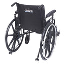 Viper Plus GT Wheelchair with Flip Back Removable Adjustable Full Arms, Swing away Footrests, 20" Seat
