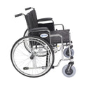 Sentra EC Heavy Duty Extra Wide Wheelchair, Detachable Desk Arms, 28" Seat