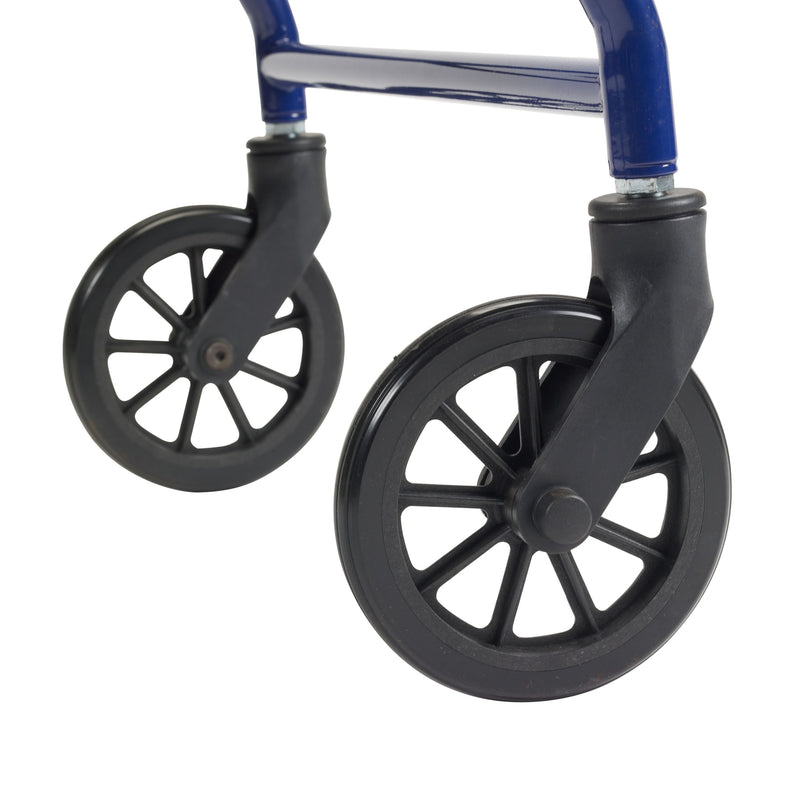 Rollator Rolling Walker with 6" Wheels, Blue