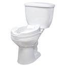 Raised Toilet Seat with Lock, Standard Seat, 4"