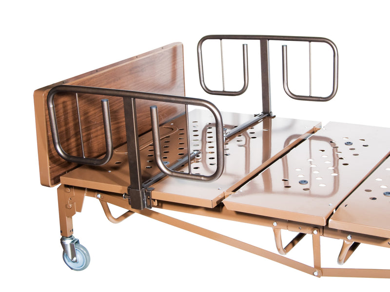 Full Electric Bariatric Hospital Bed with 1 Set of T Rails