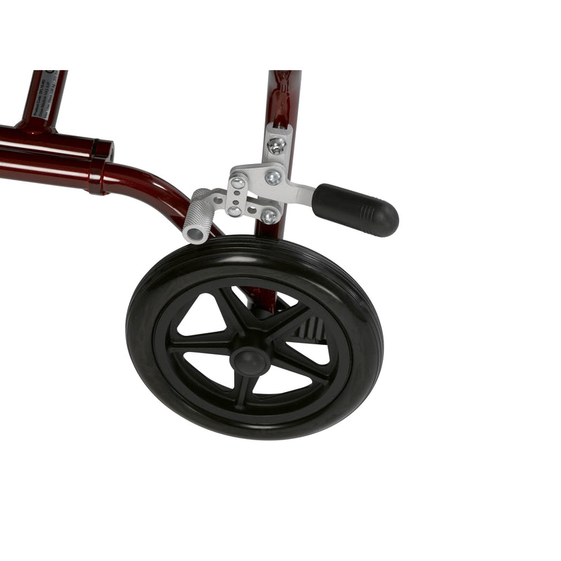 Fly Lite Ultra Lightweight Transport Wheelchair, Burgundy