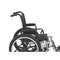 Viper Wheelchair with Flip Back Removable Arms, Desk Arms, Elevating Leg Rests, 14" Seat