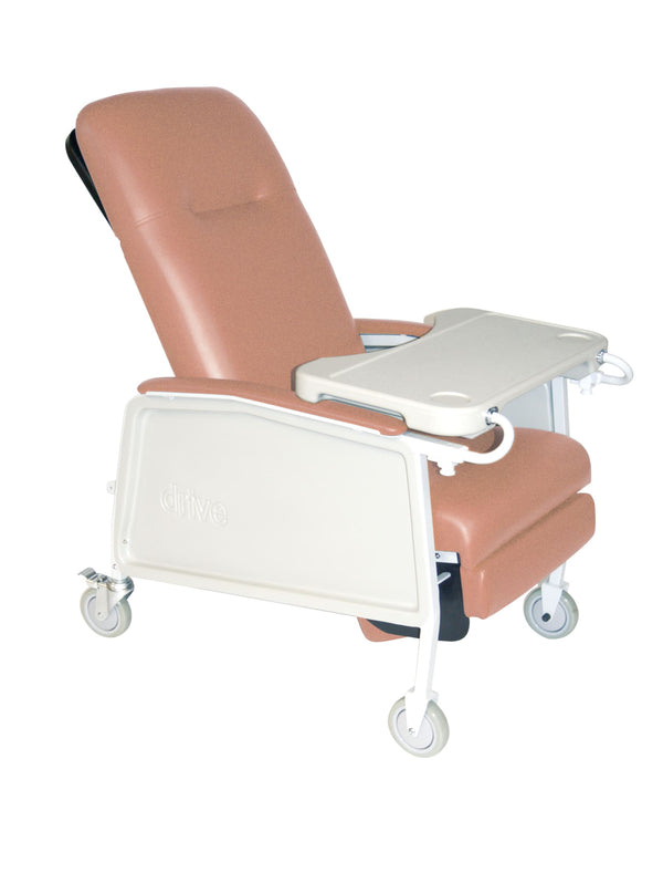 3 Position Geri Chair Recliner, Rosewood