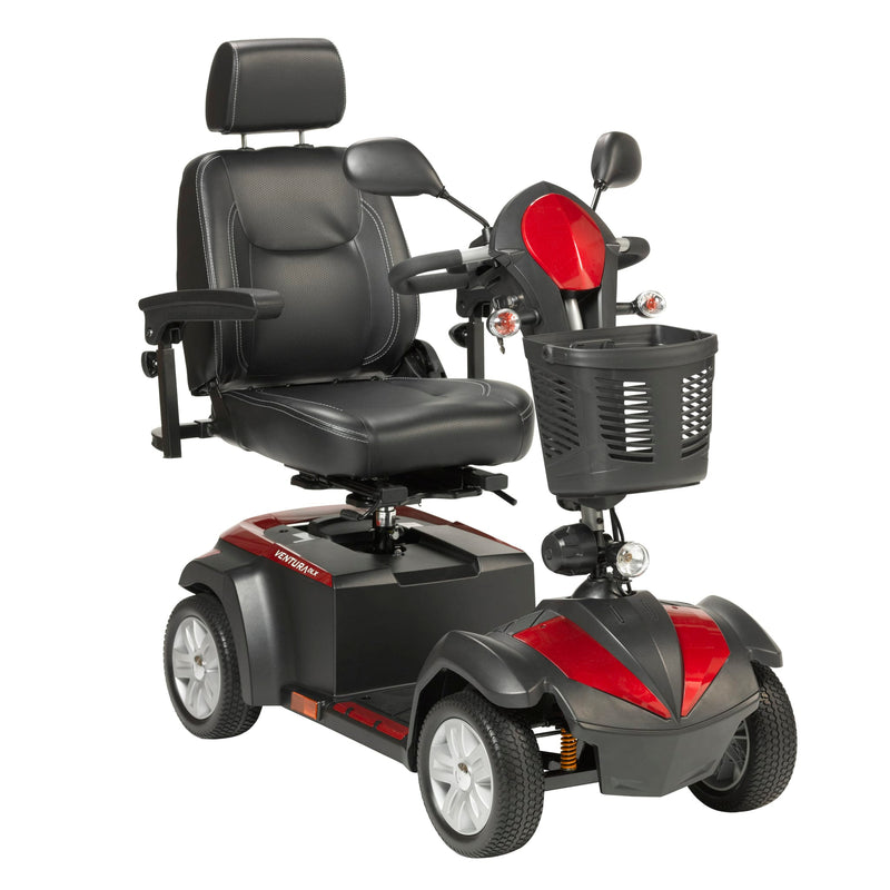Ventura Power Mobility Scooter, 4 Wheel, 18" Captains Seat