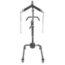 Hydraulic Patient Lift with Six Point Cradle, 3" Casters, Silver Vein
