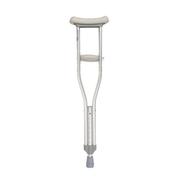 Walking Crutches with Underarm Pad and Handgrip, Pediatric, 1 Pair