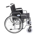 Sentra EC Heavy Duty Extra Wide Wheelchair, Detachable Desk Arms, 26" Seat