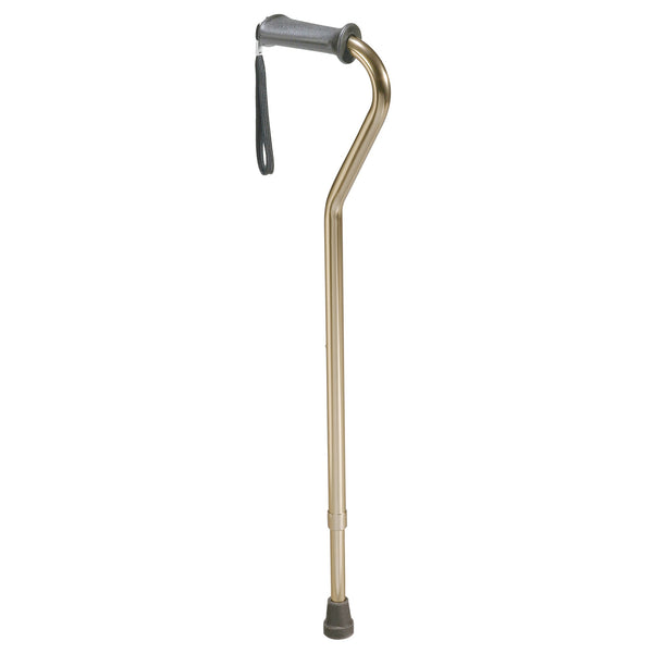 Foam Grip Offset Handle Walking Cane –